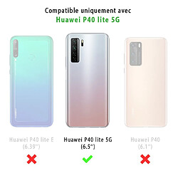 Coque Huawei P40 Lite 5G souple transparente piquante mais attachante Motif Ecriture Tendance Evetane