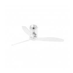 faro Ventilateur de plafond verre Mini Tube