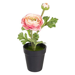 BigBuy Home Plante décorative Polyester Polyéthylène Fer Fleur 9,5 x 9,5 x 29 cm