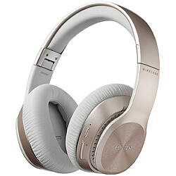 Casque Bluetooth Edifier W820BT - Casque sans fil pliable avec une autonomie de 80 heures(Or)