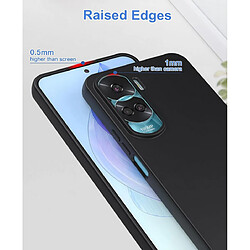 Avis Htdmobiles Coque pour Huawei Honor 90 Lite 5G - housse etui silicone gel fine + verre trempe - NOIR