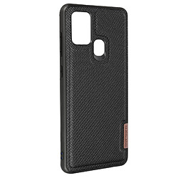 Coque Samsung Galaxy A21s Rigide Dos Tissu Série Fino Dux Ducis noir