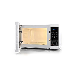 Sharp YC-MS02ES Four Micro-Onde 800W 20L Contro Numérique Mode de Cuisson Manual 8 Programmes Blanc