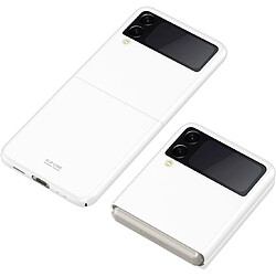 Coque Silicone Blanc Pour Samsung Z Flip 4 5G Little Boutik©