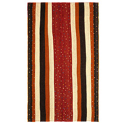 Vidal Tapis de laine 242x140 rouge Jajim