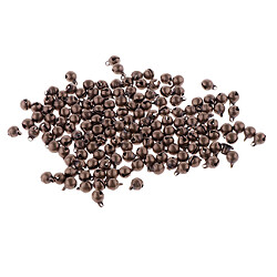 Clochettes 150pcs petites cloches artisanales de noël ensemble festival decor bronze