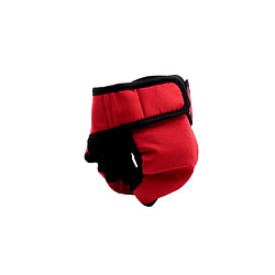 YP Select Chiens Femelle Mélange De Coton Respirant Physiologique Sécurité Menstruel Pantalon Rouge L