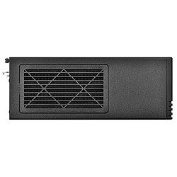 SilverStone SST-ML11B Milo Slim HTPC Micro-ATX Gehäuse - schwarz pas cher