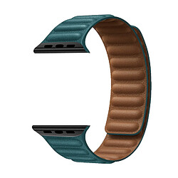 Avizar Bracelet Apple Watch Éco-cuir Turquoise