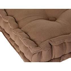 Avis Atmosphera, Createur D'Interieur Coussin de sol 40x40 cm - taupe - Atmosphera