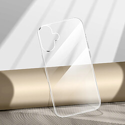 Acheter Avizar Coque Résistante pour iPhone 16 Fine 0.5mm Silicone Anti-humidité Transparent