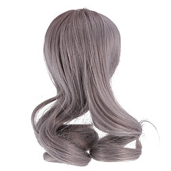 Poupées Perruque De Cheveux Pour 1/6 Bjd Poupées Sd Dollfie DiY Fabrication Des Accessoires Gris