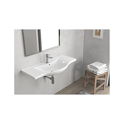 Karag Lavabo suspendu BASIC rectangulaire 100x45x17,5 cm