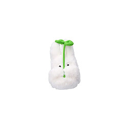 Semic Mon voisin Totoro - Peluche Nakayoshi Small Totoro with leaf 19 cm