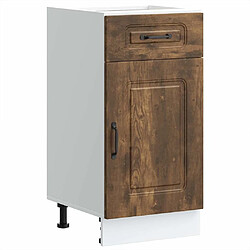 vidaXL Armoire de cuisine Kalmar chêne fumé bois d'ingénierie