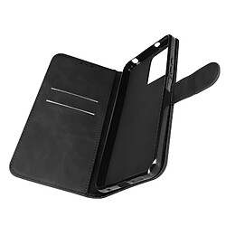 Avizar Étui pour Xiaomi Redmi Note 12 Portefeuille Simili Cuir Noir, Design Papillon