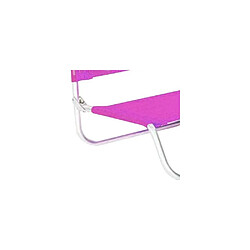 Acheter HEVEA Siege plage en aluminium Basic fuchsia