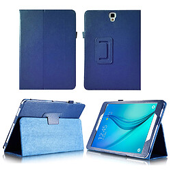 Xeptio Housse Samsung Galaxy Tab S3 9.7 pouces bleue navy avec Stand - Etui coque