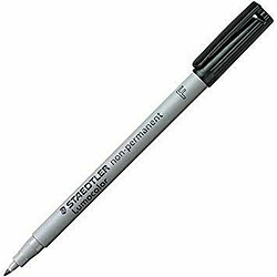 Marqueur Staedtler Lumocolor 316F Noir (10 Unités)