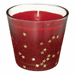 Bougie en Verre Déco Colorama 190g Rouge