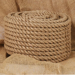 vidaXL Corde 100 % jute 20 mm 100 m