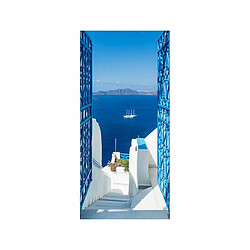 Paris Prix Papier Peint pour Porte Holidays in Greece 210x100cm