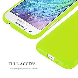 Cadorabo Coque Samsung Galaxy J1 2015 Etui en Vert pas cher