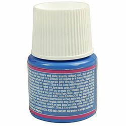 Pebeo Peinture acrylique opaque brillante - Bleu - 45 ml