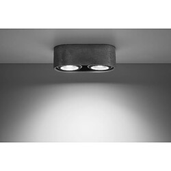 Avis Sollux BASIC - Downlight Double Oval Grey