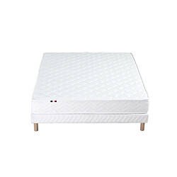 Avis Idliterie Ensemble Matelas accueil Latex 3 zones INITIAL - Bi Confort Mousse & Latex + Sommier - Made in France