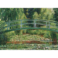 Eurographics La passerelle japonaise par claude Monet (1000 piAces) Puzzle (6000-0827) Vert