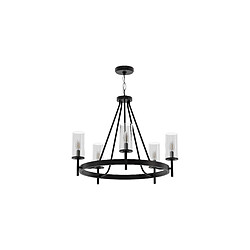 Acheter ICONIK INTERIOR Lampe de plafond - Lampe suspendue - Chandelier - Loney Noir