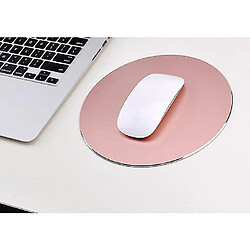 Universal 22 * 22 Mousepad en aluminium circulaire créatif