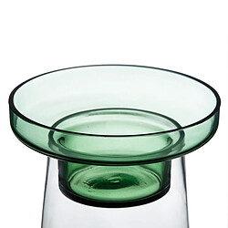 Avis BigBuy Home Bougeoir 16,5 x 16,5 x 35 cm Vert verre