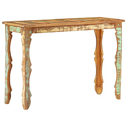 Acheter vidaXL Table console 110x40x76 cm Bois de récupération massif