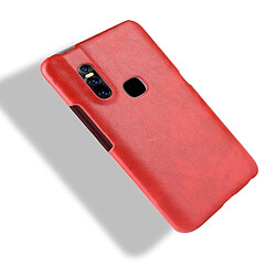 Acheter Wewoo Coque antichoc Litchi Texture PC + PU pour Vivo V15 (rouge)