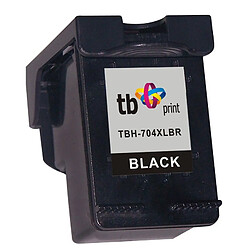 Ink for HP DJ IA 2060 Black remanufactured XL TBH-704XLBR (HP No. 704 CN692AE)