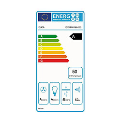 Hotte décorative murale 90cm 62db 625m3/h inox - prf0097373 - ELICA