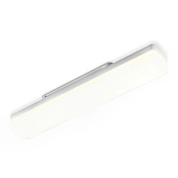 ZMH LED Ceiling Light - 60CM Living Room White Hallway Light Modern Daylight Eye Care Bedroom