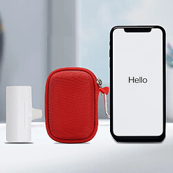 SANAG Housse Protection Compatible Avec Iwalk/Veger/Charmast Compact De 4800/4500/3350Mah 5000Mah Batterie Externe Chargeur Power Bank(Rouge,Housse Only) pas cher