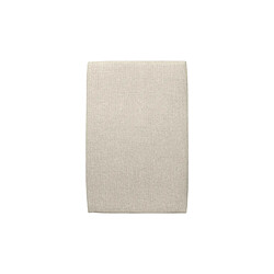 Sommeil de plomb Tete de lit Tapissée Tissu Beige clair L 90 cm - Ep 10 cm rembourré