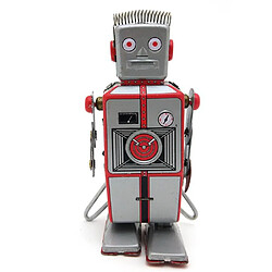 Universal Retro Robot Tin Toy Classic Strip Rolls Up pour collectionner des cadeaux de collection pour enfants adultes en jouet pour adultes