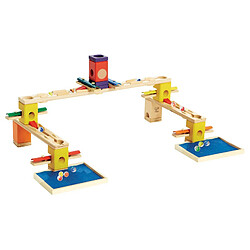 HAPE Quadrilla Wooden Marble Court Music Motion, 97dlg.