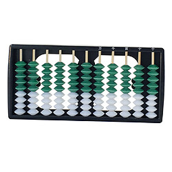 Abacus Math Toy Pour Enfants Enfants Comptant Abacus Plastique Vert Blanc