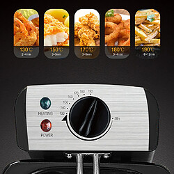 Acheter Universal 1 poêle à friteuse électrique, friteuse française, four, fondue, poulet rôti, thermostat réglable, cuisine.(blanche)