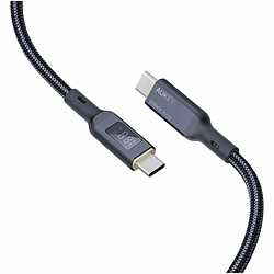 Câble USB-C Aukey CB-MCC102 Noir 1,8 m pas cher