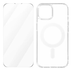 Pack Protection pour iPhone 15 Plus Coque MagSafe Film 4smarts Transparent