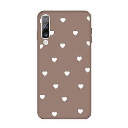 Wewoo Coque Pour Samsung Galaxy A50 Multi Love Heart Pattern Givré TPU Housse de protection Kaki