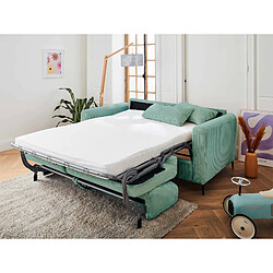 Avis Lisa Design Owen - canapé 3 places convertible - couchage quotidien - matelas 12 cm - en velours côtelé