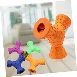 1 pc 3 Petits Jouets à Mâcher Pour Chiens Jouets En Peluche Jouet Pour Chiot Jeux Pour Chiens Jouets De Puzzle Jouets Pour Chiens Avec Friandises Jouets Pour Chiens Distribuant Des Friandises 3 Trous Jouet à Mâcher Pour Chien En Caoutchouc Pour Animaux De